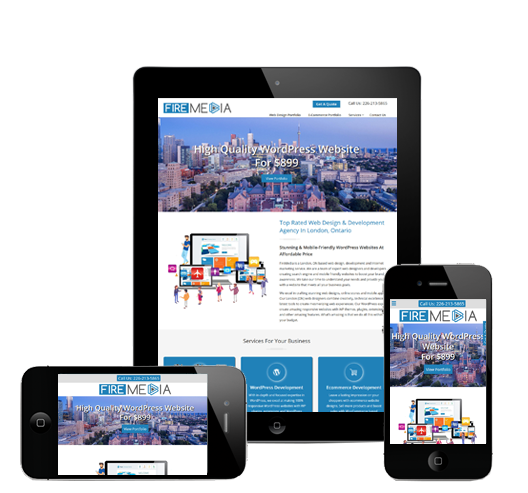 Responsive Website Development London, Ontario